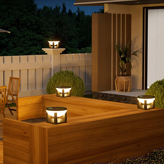 Lanterne de Colonne Solaire